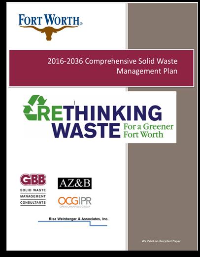Comprehensive Solid Waste Management Plan Passed