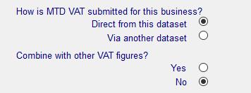 This can either be done by: Exporting your figures to be combined in another dataset i.e. via another dataset Importing VAT figures from another dataset i.e. combine with other VAT figures before submitting them to HMRC.