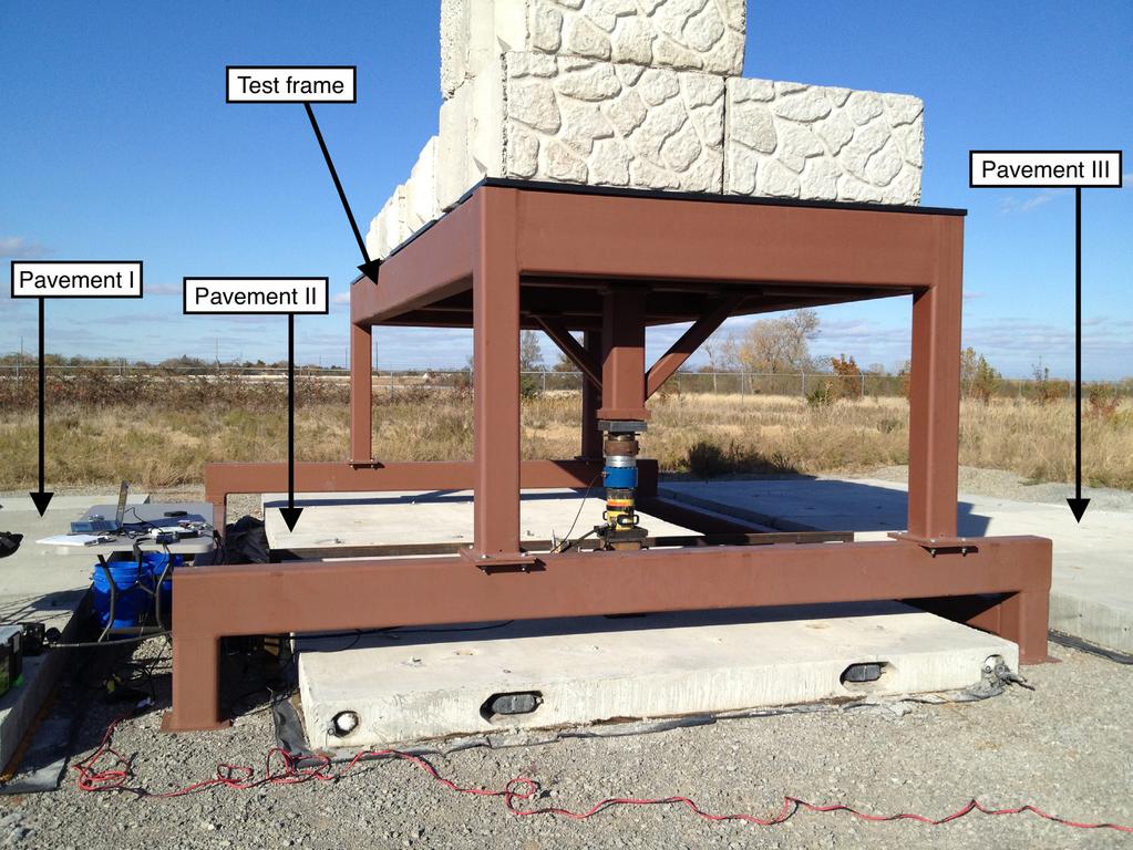 specimen tests were used in the structural analysis model to predict the pavement response to loading.