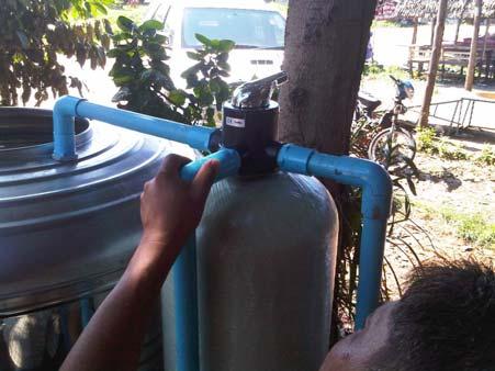 This is how the overall water filter module