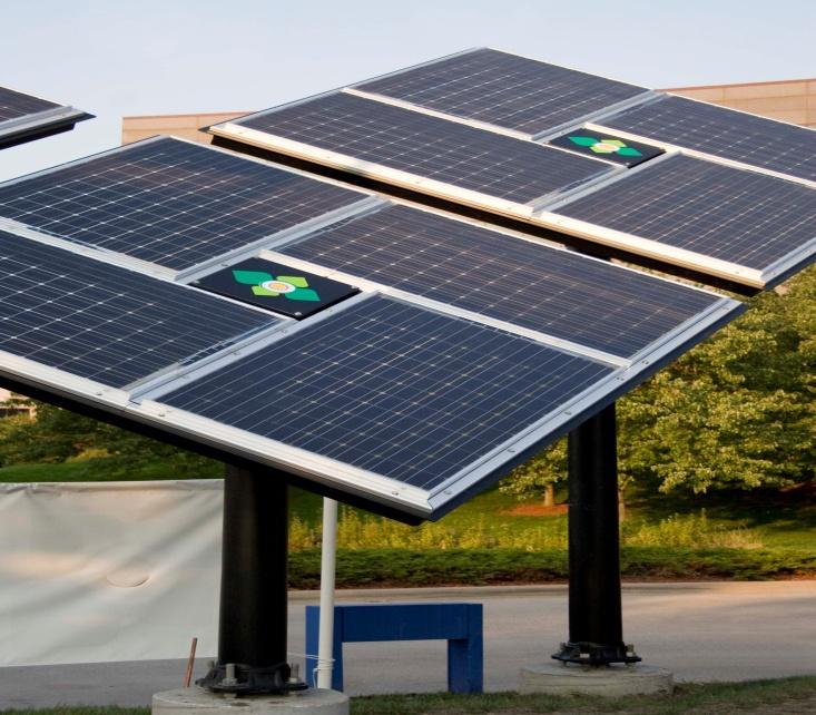 Energy Management Solar photovoltaic Bifacial Panels Offsets 50