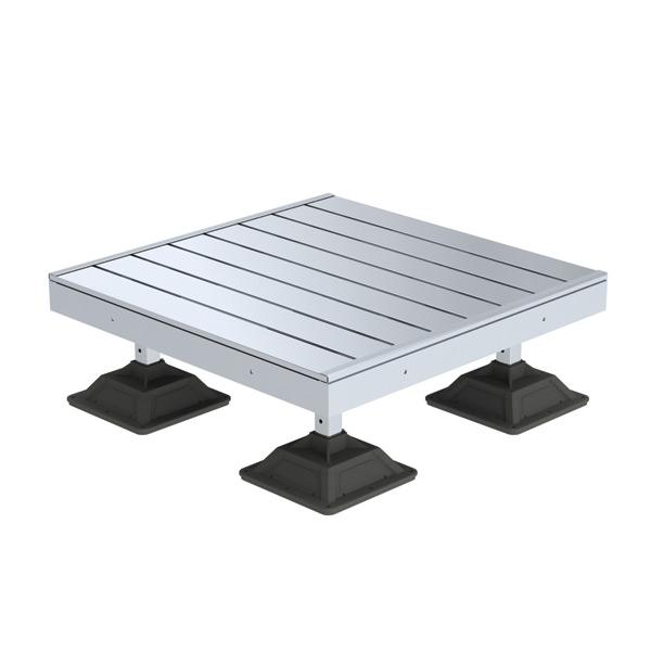 CAY PYRAMI Step Over Platform eight adjustable interlocking platforms allow for quick and easy installation of a custom pathway across rooftop surfaces Protect roof surfaces by providing a clearly