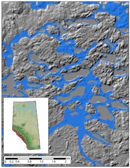 Hydro-temporal variarion (hydroperiod) Landcover information o