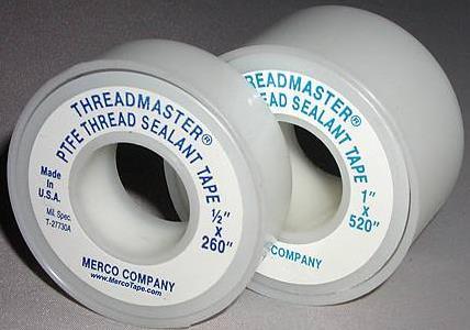 M 3 PTFE TEFLON THREAD SEALANT TAPE: PTFE (polytetrafluoroethylene) Teflon thread sealant tape shall meet or exceed the performance specifications of: Shall meet MIL-T-27730A specifications.
