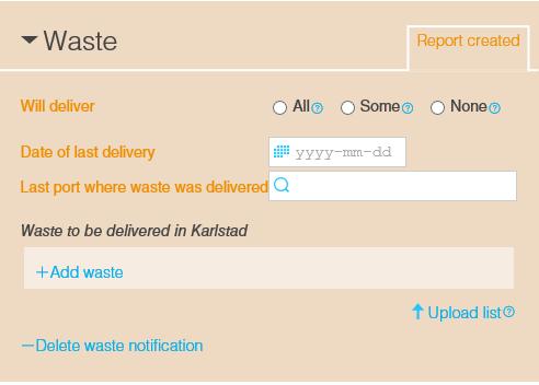82 User manual In your waste notification it is mandatory to indicate whether you intend to deliver all, some or none.