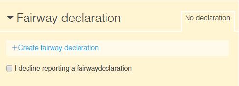 88 User manual Fairway declaration Vessels loading or unloading cargo or passengers should report a fairway declaration.