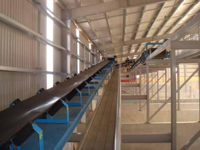 BELT CONVEYORS Belt Conveyors are an economical method for transporting bulk materials across long distances.