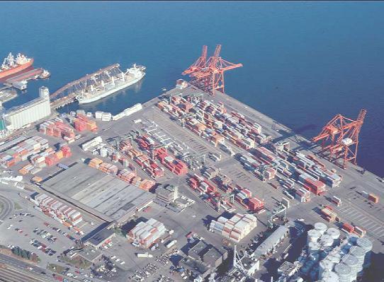 LİTTLE S LAW: EXAMPLE 2 You are managing the construction of a new container terminal at the Port of Vancouver.