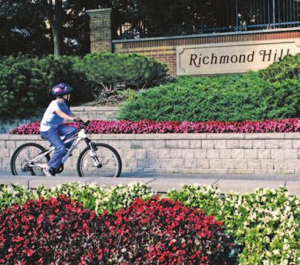 5. Undertake new initiatives Realizing our vision for Richmond Hill will mean utilizing new approaches and practices as we take action on the recommendations of our completed plans.