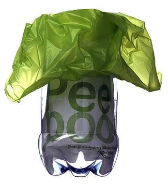 PEEPOO BAG Single use toilet bag Self sanitizing Low production cost Biodegradable turns