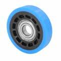 faigle COMPONENTS FOR INTRALOGISTICS VERSATILE SUPPORT AND GUIDING ROLLERS _ High load capacity _ Hydrolysis resistant _ Excellent wear resistance _ High