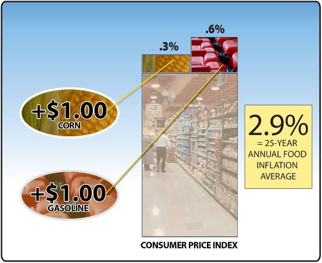 8 Increased Energy Costs Have Twice the Impact of Corn on Retail Food Prices