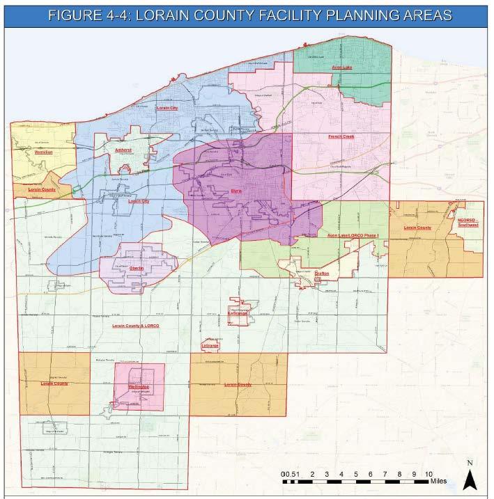 Figure 1a, City of Lorain s WWTP Facilities Planning Area Map (from NOACA) City of