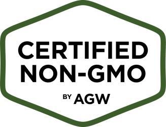 Certified Non-GMO by A Greener World (Certified Non-GMO by AGW) Standards Certified Non-GMO by AGW represent the clearest standards for Non-GMO certification.