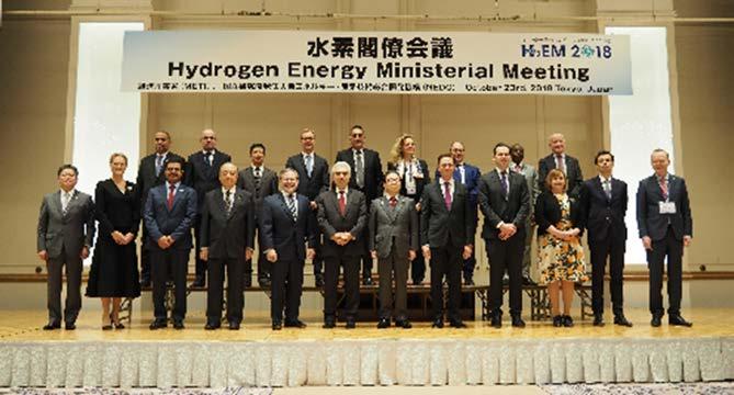 Hydrogen Energy Ministerial Meeting Date / Place: October 23 rd, 2018 / Dai-ichi Hotel Tokyo Organized by: METI, New Energy and Industrial Technology Development Organization (NEDO) Participants: 300