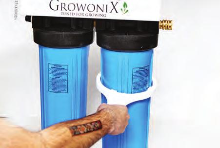 REPLACING SEDIMENT AND CARBON PRE-FILTERS XL SCRUB IMPORTANT TIPS: Pre-filters should be