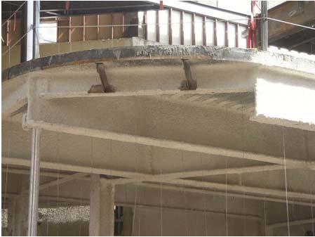 Protection of Structural Frame Fire Walls Masonry and concrete walls encase the steel and provide protection When required to provide a fireresistance rating, exposed steel must be protected