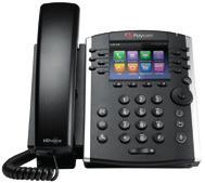 audio paths Backlit greyscale screen Supports both VVX expansion units Polycom VVX310 Ideal entry-level