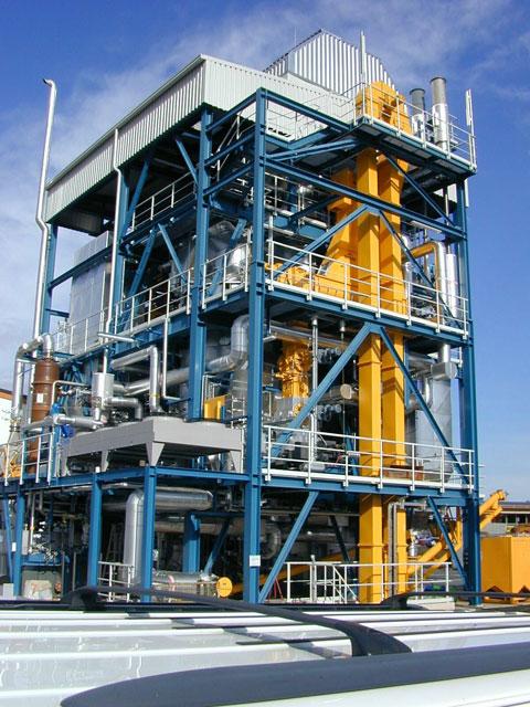 Example: wood gasification Heat and Power Güssing (Austria) 8 MW th, 2.