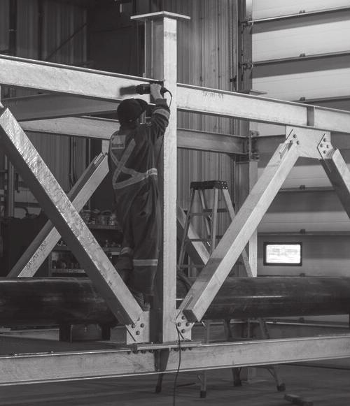 Hranco is the leader in super steel fabrication. With capacity of up to 400,000lbs per month, and 30 years experience, we are the steel fabricator of choice in Western Canada.