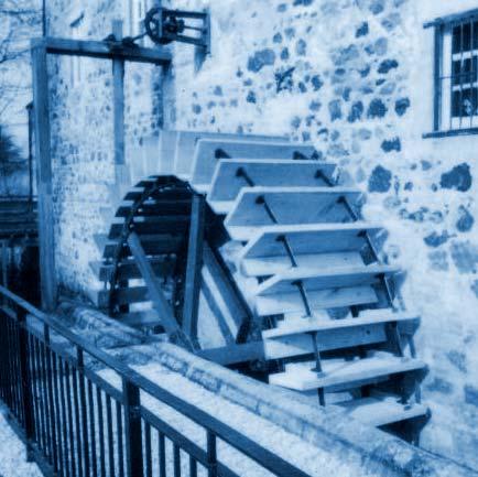 Student Resource: Watermills through History A watermill is a structure that uses a water wheel or turbine to drive a mechanical process such as ground flour or lumber production, or metal shaping