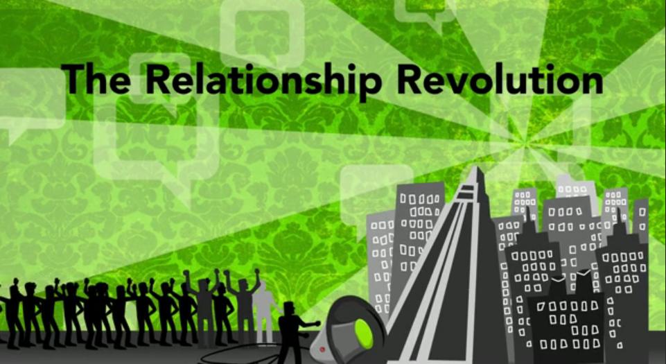 The Relationship Revolution 系革命 Customer conversations were once owned by companies. They were one-directional and controlled.
