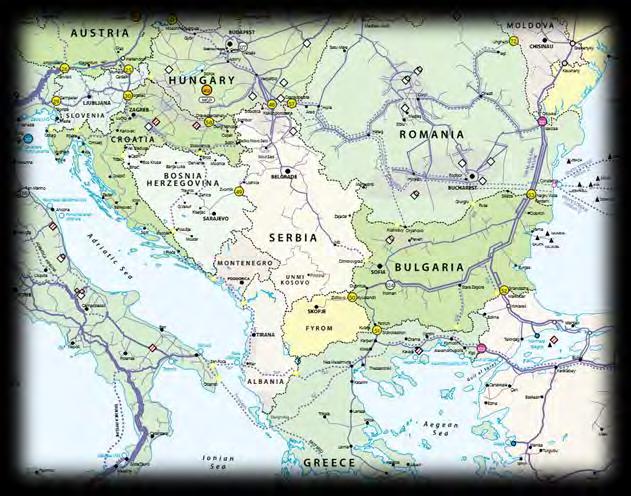 built Croatian FRU terminal would allow the region s countries, esp the Balkans, to source small quantities of LNG (with