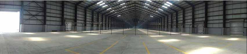 mtrs of well demarcated open storage yard for minerals, project cargo,