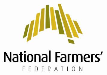 National Farmers Federation Submission to the