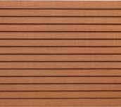 With all the advantages of composite decking these solid boards give a more natural wood-like, weathered effect for those looking for a more traditional decking look.