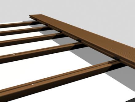 sections with a length of 400cm, the distance between the crosscut ends must be at least 15mm based on calculation.