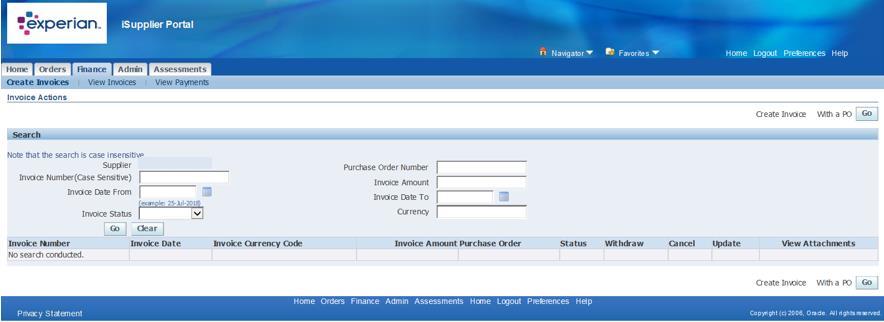 3. How to upload a credit note. The isupplier Portal will allow you to track your invoices, credit notes and payments.