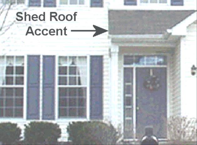 Example of: Accent Siding and