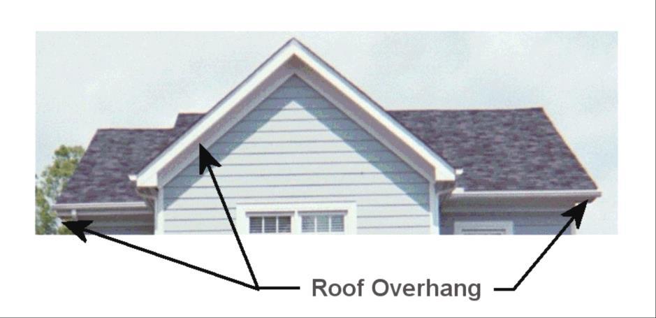 Accent with Pent Roof Example