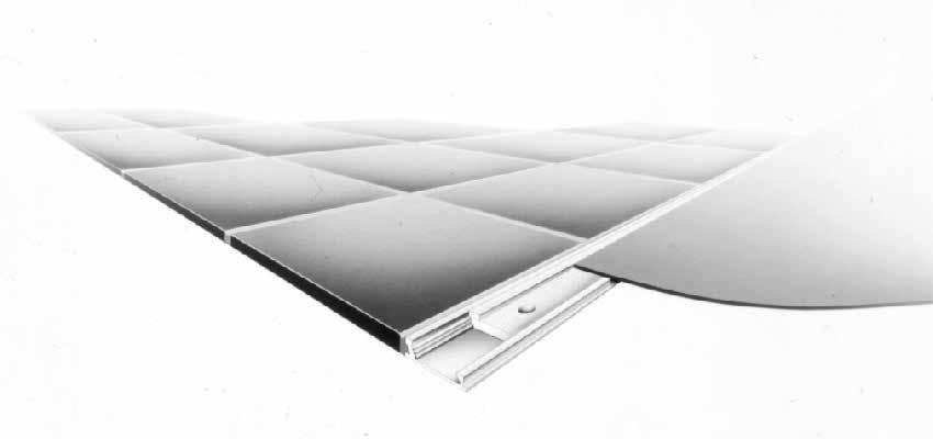 moisture tolerant patch Altro flooring structural slab or existing floor screed co-extruded locking pvc insert with rigid base and flexible upstand for bonding and welding respectively to