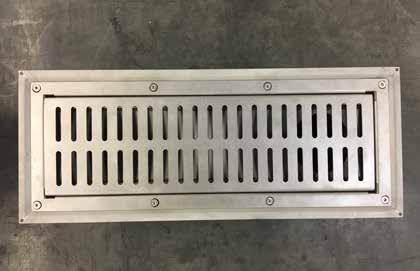 42 Drains and cleanouts Josam 46200 Blücher BTV6 Blücher BWS-200 Pictured: Custom Josam trench drain Recommended trench drains Trench Drains are used in commercial kitchens and in most cases require