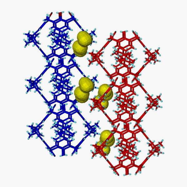 (zeolites) MOF structures are controllable by the choice of molecular building blocks Thermally stable up to 300 C and
