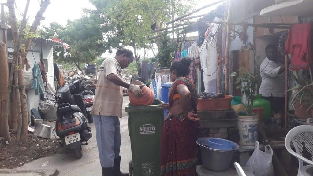 4.3. Collection and processing During the pilot in Pandian Street, the residents suggested a schedule whereby door-todoor collection of organic waste would be on Monday mornings and Wednesday