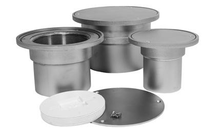 STAINLESS STEEL Cleanouts Stainless steel cleanouts are available in stock or we can manufacture to your exact order.