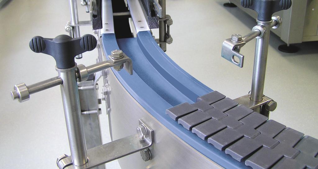 Competence in the Packaging Industry Advantages of LubX C Energy-saving Coefficient of sliding friction can be reduced by up to 75% Noise-reduction Suitable for contact with food Lower coefficient of