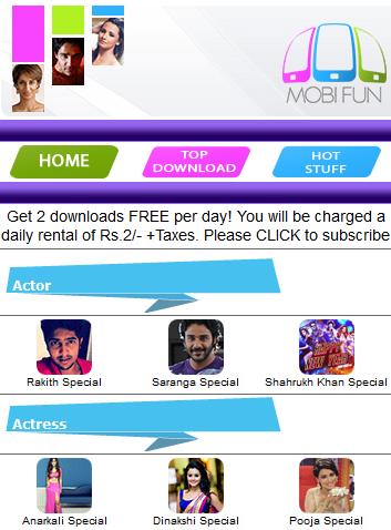 8.2 MOBIFUN: Mobifun is a mobile based entertainment portal for Srilankan s community.