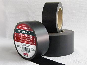 PROTECTION/MAINANCE/SPECIAL USE TAPES Corrosion Protection Vinyl PLYWRAP 11 Jacketing 44 NEOPRENE A corrosion protection pressure sensitive vinyl tape giving complete