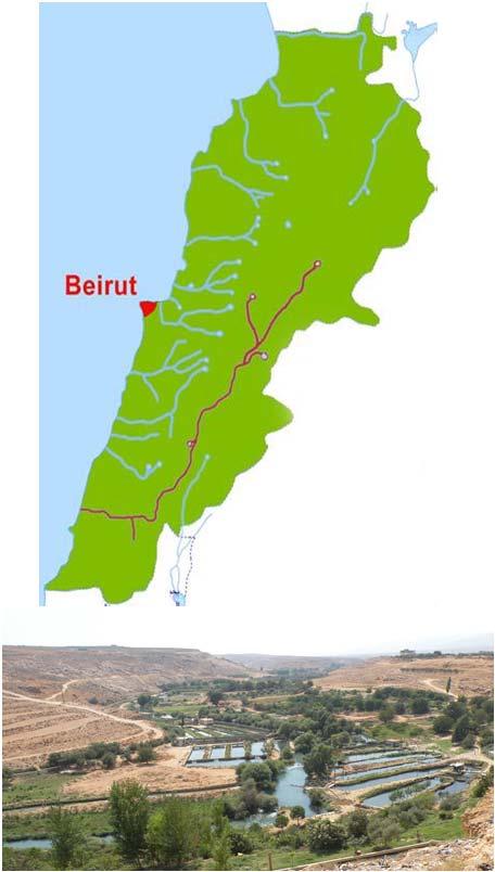 PILOT ACTION WATER MONITORING AND POLLUTION CONTROL Lebanon Beirut northern coast Water monitoring on freshwater/marine interface A monitoring programme on the freshwater/seawater interface is set up.