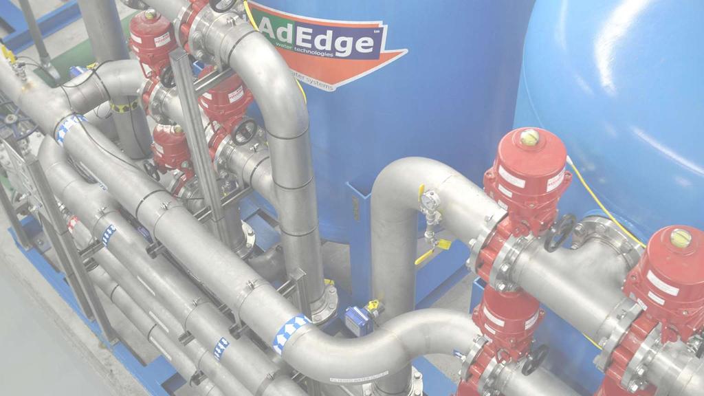 Treatment Process The basis for the design was AdEdge Technologies oxidation filtration process using AD26, manganese dioxide filter media.
