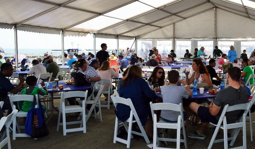 HOSPITALITY CHALETS Wings Of Gold Chalet Enjoy food, drinks, shade or find a front row seat for all of the excitement during the Wings Over South Texas Air Show, plus VIP Parking.
