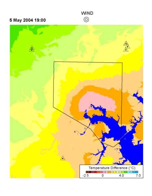 Temperature Mapping Heat Island Baltimore,