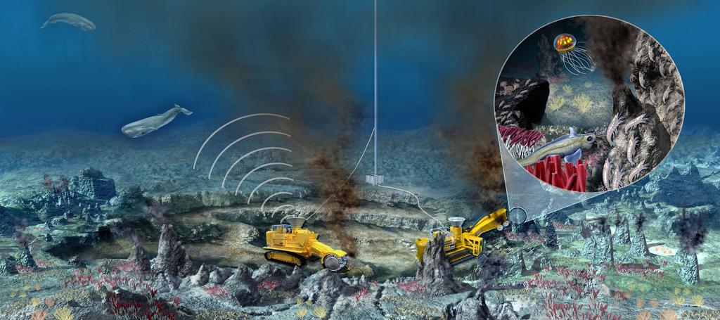 technologies to capture plastics before they enter the ocean. Priority 4. Deep sea mining Over 1.2 million km2 of seabed in the high seas are already designated for seabed mining exploration.