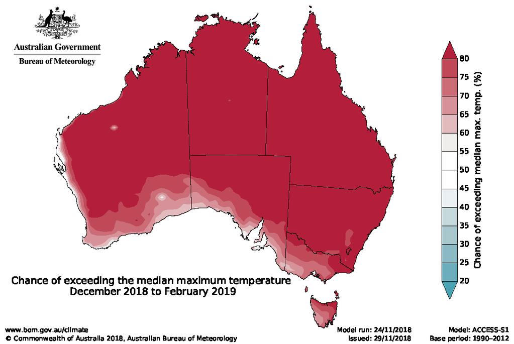 The water corporations continually monitor storage conditions and the Bureau of Meteorology s seasonal climate outlooks.