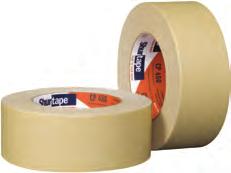 INDUSTRIAL CONSTRUCTION AND RESTORATION TAPES FrogTape Professional painter s tape for interior or exterior masking on cured painted walls, wood trim, glass and metal.