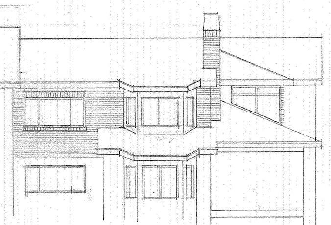 terms of design. Project Description The proposed exterior alterations include: 1. Changing a sloping roof into a flat roof in order to accommodate a sun deck. 2.